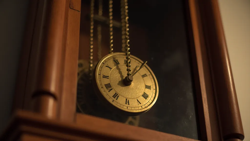 Antique Grandfather Clock Pendulum
